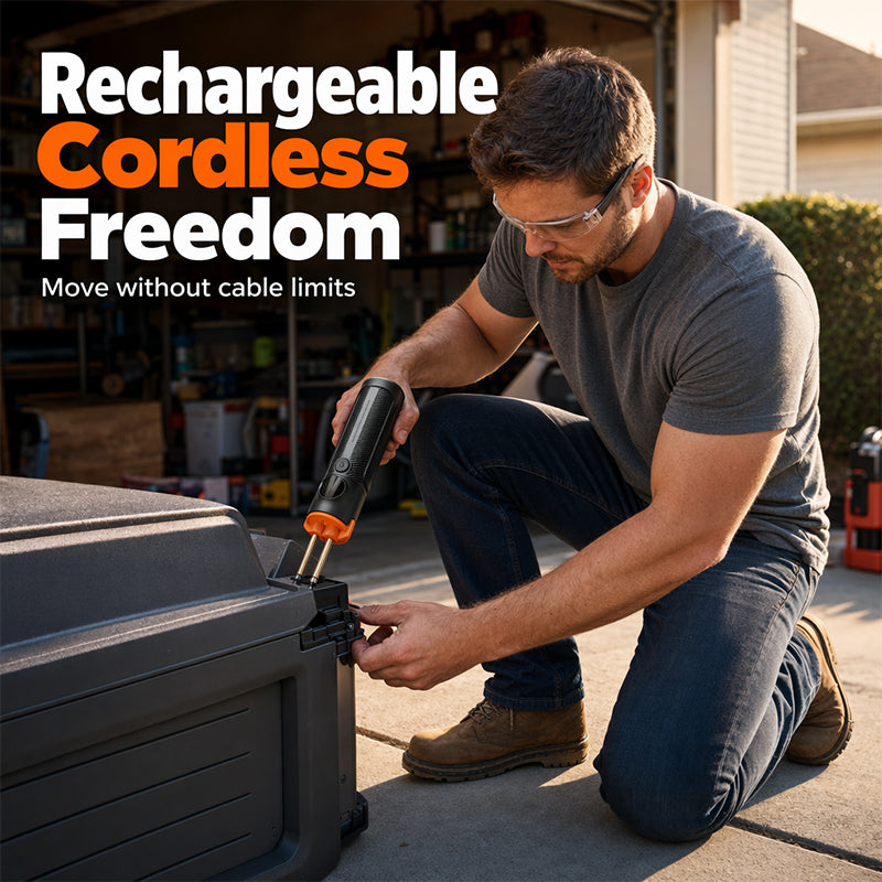 Portable Cordless Plastic Welder Kit