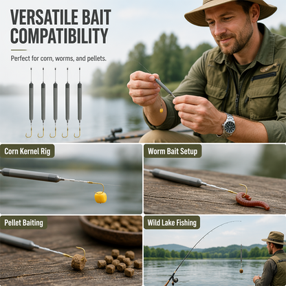 Off-Bottom Floating Fishing Hook