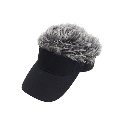 Creative Wig Sun Visor Hat