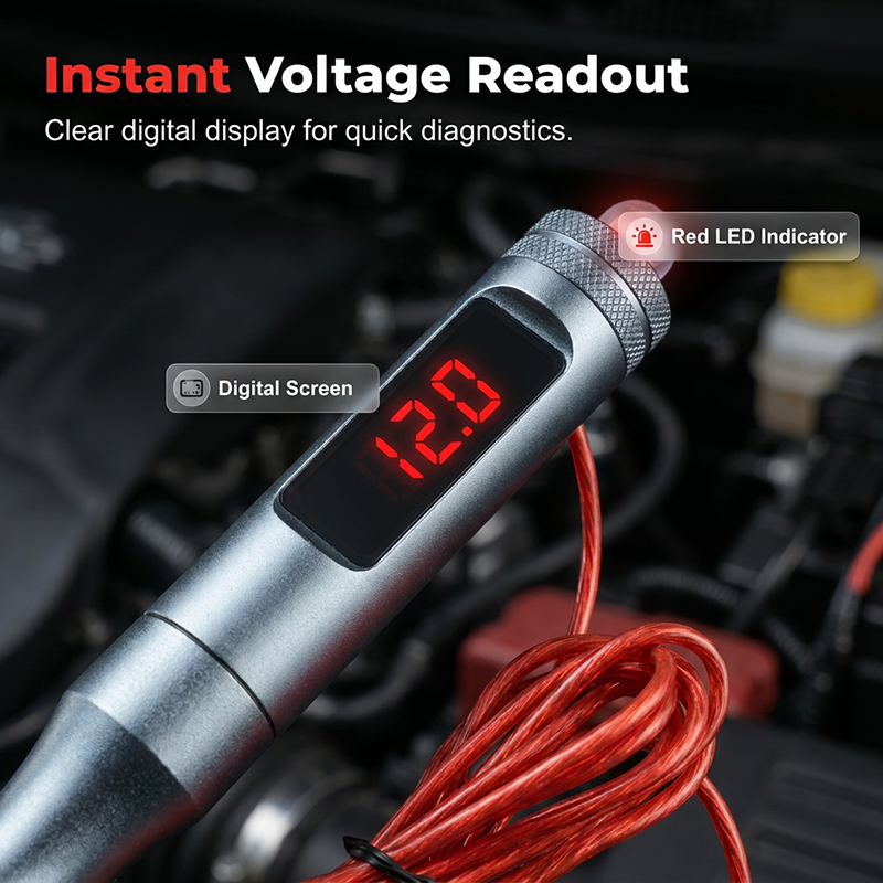 Digital Automotive Circuit Tester Pen