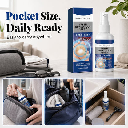 Portable Foot Freshening Spray 30ml