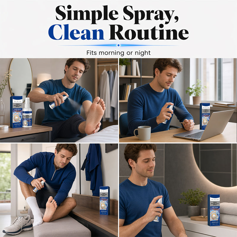 Portable Foot Freshening Spray 30ml