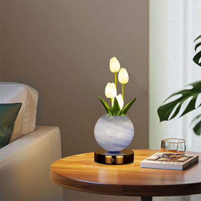 Elegant Tulip Bouquet Night Light