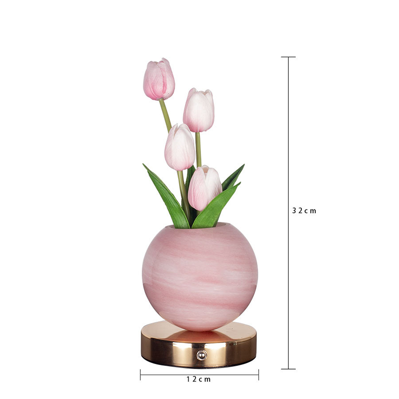 Elegant Tulip Bouquet Night Light