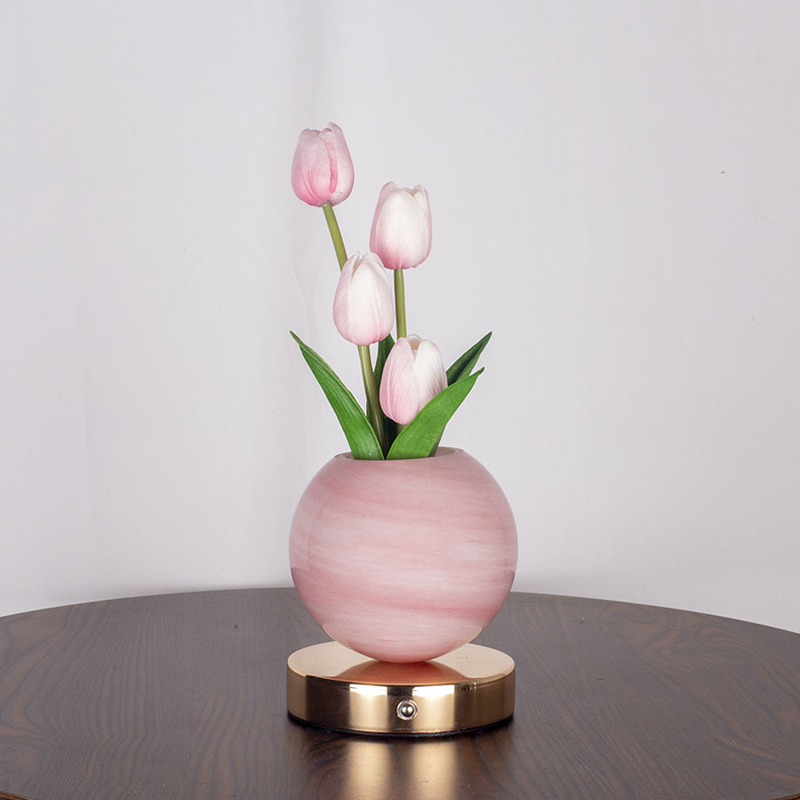 Elegant Tulip Bouquet Night Light