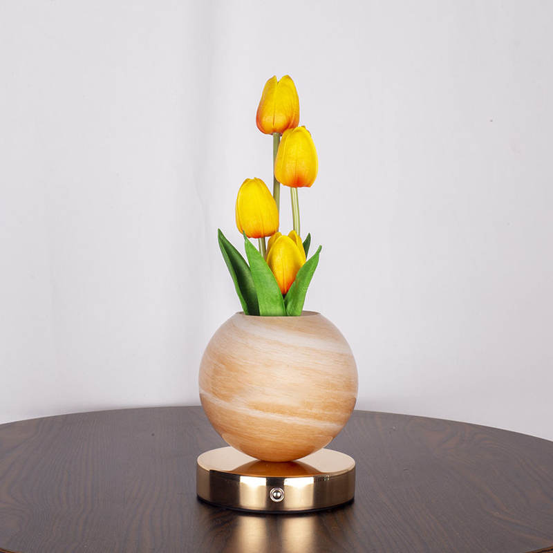 Elegant Tulip Bouquet Night Light