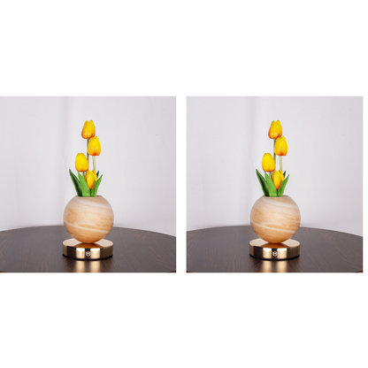 Elegant Tulip Bouquet Night Light
