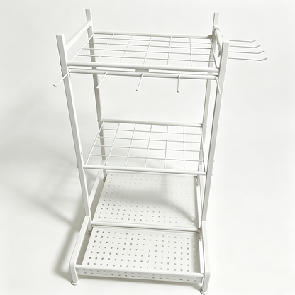 Space-Saving Tool Organizer Rack