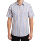 ⌛Limited-Time Offer-Men's Classic Fit Short Sleeve Striped Shirt