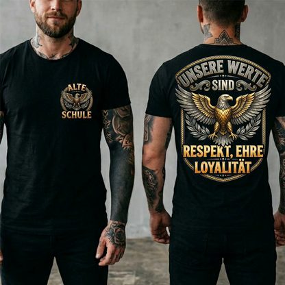 Men's Printed Crew Neck Short Sleeve T-Shirt