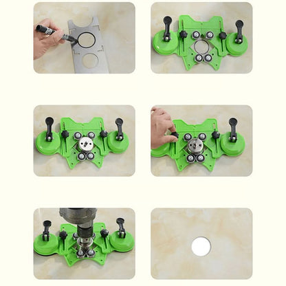 Portable Hole Locator For Ceramic Tiles