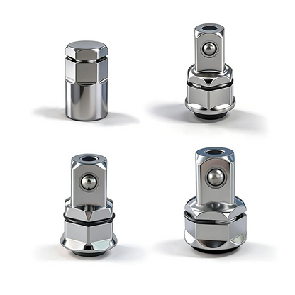 CR-V Steel Ratchet Wrench Adapter Socket Converter Set