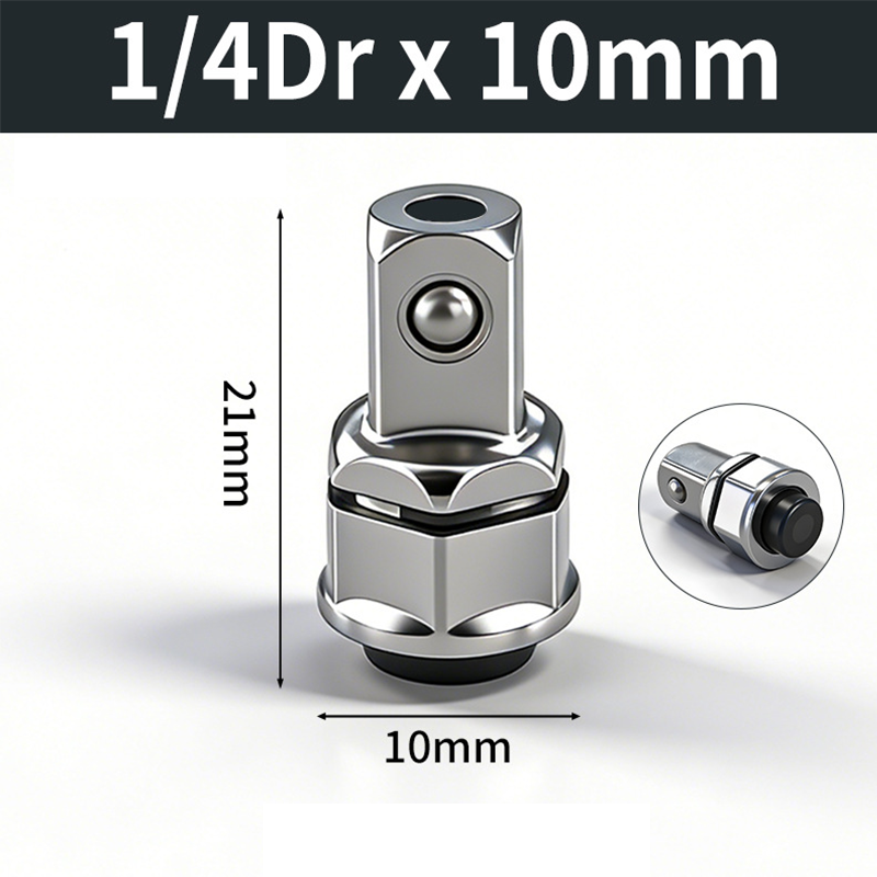 CR-V Steel Ratchet Wrench Adapter Socket Converter Set
