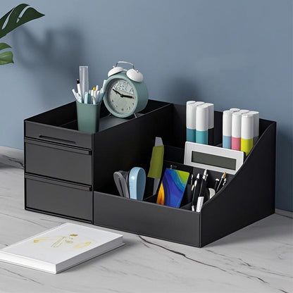 🎉 LIMITED TIME 50% OFF! 💄 Desktop Makeup Organizer with Drawers – Space-Saving PP Design, Multi-Tiered Storage & Portable Slide Drawers ✨
