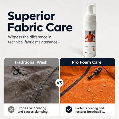 🎉 LIMITED TIME 50% OFF! 🧼 Dry Foam Cleaner For Clothes – Instant Spot Removal, No Water Needed, Protects Technical Membranes ✨