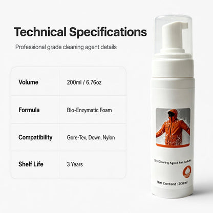 🎉 LIMITED TIME 50% OFF! 🧼 Dry Foam Cleaner For Clothes – Instant Spot Removal, No Water Needed, Protects Technical Membranes ✨