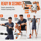 Portable Pilates Bar Kit with 6 Resistance Bands