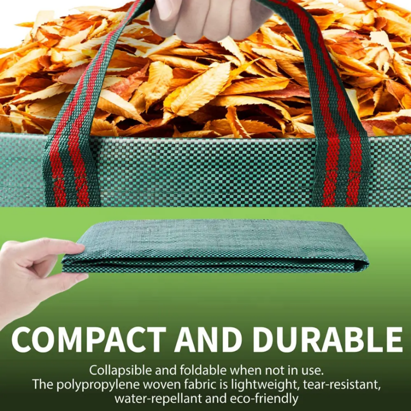 Reusable Foldable Gardening Sacks with Convenient Handles