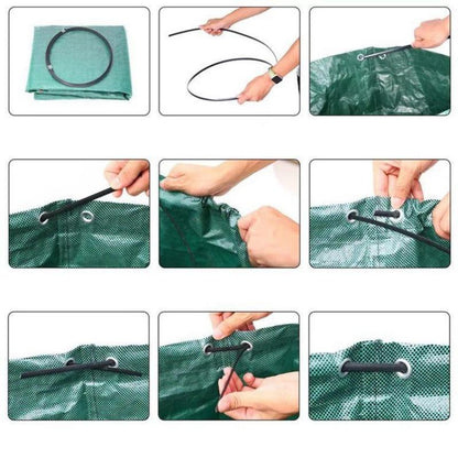 Reusable Foldable Gardening Sacks with Convenient Handles