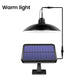 Solar Powered Retro Pendant Light
