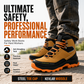 Steel Toe Puncture-Resistant Safety Shoes