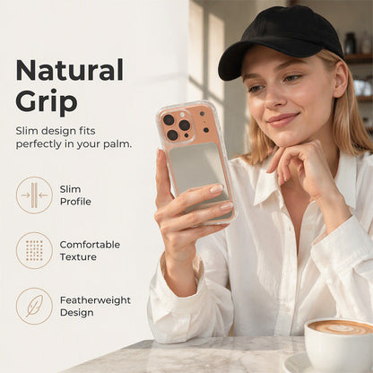 Shockproof Makeup Mirror Phone Case