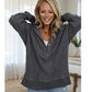 🔥 40% OFF Limited Time! Women's Casual Hoodie Top | Long Sleeve Pullover Sweatshirt for Cozy Everyday Wear & Relaxed Days