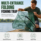 Collapsible Fishing Trap Net with Multi Entrances