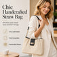 Spacious Commuter Straw Shoulder Bag