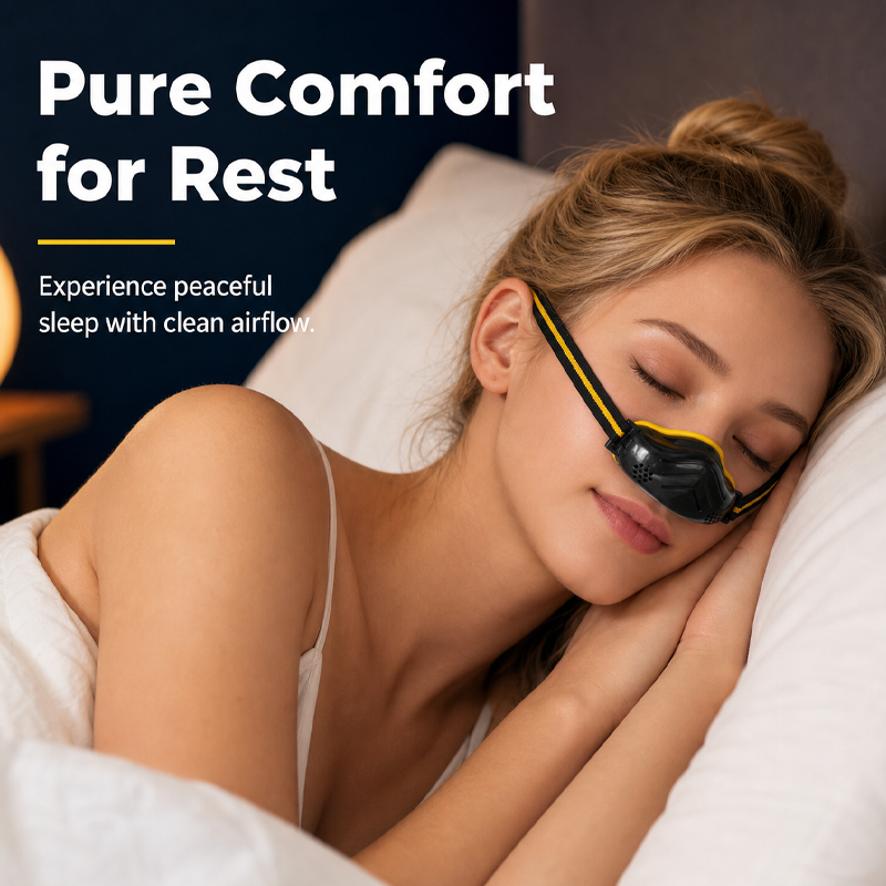 Portable Nasal Air Filter Mask