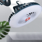 💡 Camping? Power outage? Night market stall? This one fan lights up, cools down, and charges your phone — all in one. 😎🌙