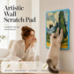Wall Mounted Artistic Sisal Cat Scratcher