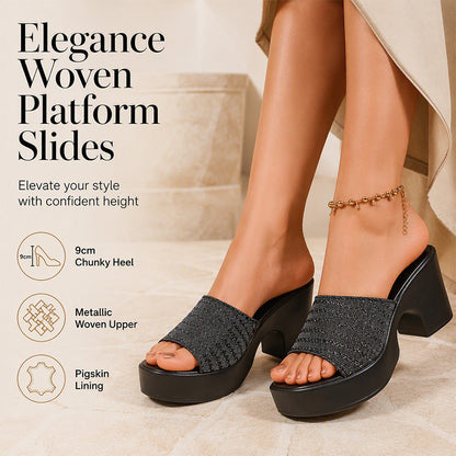 Elevated Comfort Slide Heels