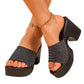Elevated Comfort Slide Heels