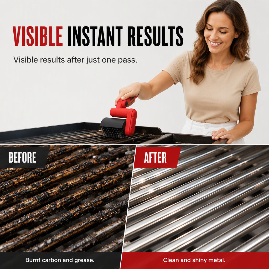 Electric BBQ Grill Cleaning Brush