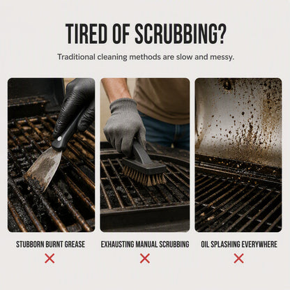 Electric BBQ Grill Cleaning Brush