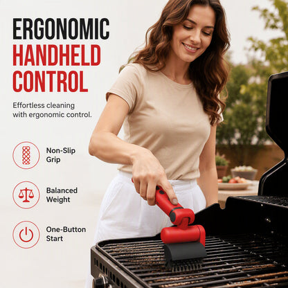 Electric BBQ Grill Cleaning Brush