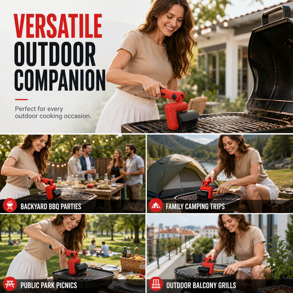 Electric BBQ Grill Cleaning Brush