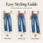 Women's Casual Wide Leg Jeans