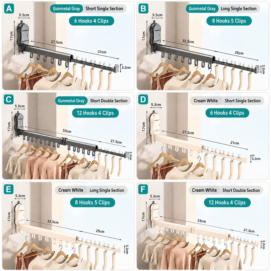 Space-Saving Drying Rack