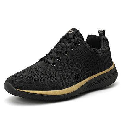 Men's Korean Style Lace-Up Lightweight Casual Loafers