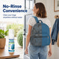 🛡️ Waterless Backpack Foam Cleaner Stain and Odor Remover for Canvas and Nylon Bags 100ml