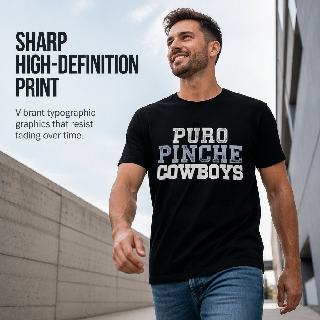 Men's Graphic Print Short Sleeve Crew Neck T-Shirt
