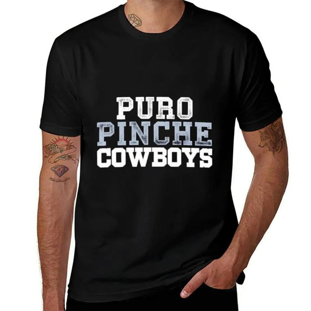 Men's Graphic Print Short Sleeve Crew Neck T-Shirt