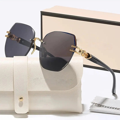 🥳2026 HOT SALE🥳💞50K+ SOLD!  Statement Rimless Sunglasses