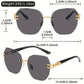 🥳2026 HOT SALE🥳💞50K+ SOLD!  Statement Rimless Sunglasses