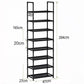 10-Tier Vertical Shoe Rack Organizer