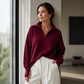 🍂 Fall & Winter New Arrivals – Limited Time 40% OFF🔥Women's Quarter Zip Pullover Sweater