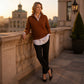 🍂 Fall & Winter New Arrivals – Limited Time 40% OFF🔥Women's Quarter Zip Pullover Sweater