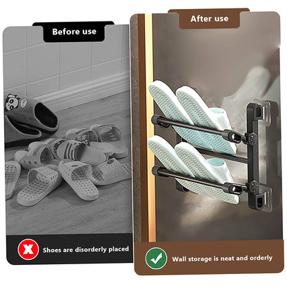Foldable Door Shoe Rack